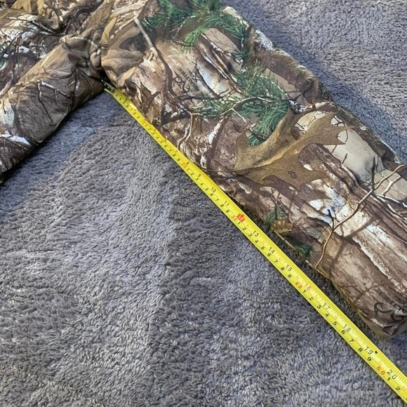 REALTREE Camo women's Puffer with faux fur hood and pink fleece Size L - Picture 8 of 8